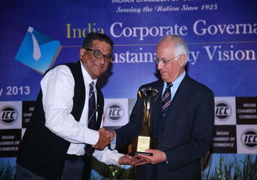 ICC Corporate Governance and Sustainability Vision Award 2013 